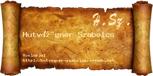 Hutvágner Szabolcs névjegykártya